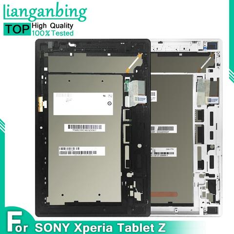 ЖК-дисплей для Sony Xperia Tablet Z SGP311 SGP312 SGP321, дисплей с сенсорным экраном и дигитайзером, сенсоры в сборе, сменная панель, оригинал ► Фото 1/6