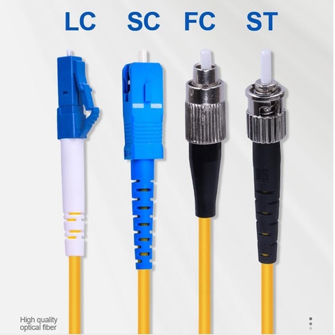 SC to SC LC to LC ST to ST FC to патч-корд FC из волокна кабель Джампер SM Simplex одномодовый оптический для сети 3 м, 5 м, 10 м, 20 м, 30 м, 50 м ► Фото 1/4