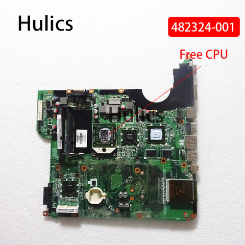 Hulics оригинальный DV5Z-1100 материнская плата для ноутбука HP Pavilion dv5-1000 DV5Z-1000 dv5-1110ea dv5-1124el ноутбук 482324-001 материнская плата ► Фото 1/4