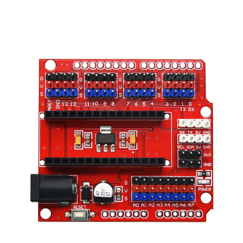 KEYES нано-щит 328P I/O Плата расширения, модуль для arduino Nano V3.0/Keyestudio производства ► Фото 1/6