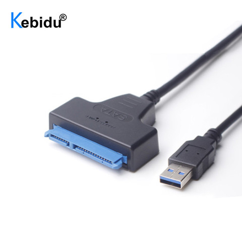 USB SATA 3 кабель Sata к USB 3,0 адаптер до 6 Гбит/с Поддержка 2,5 дюймов внешний SSD HDD жесткий диск 22 Pin Sata III A25 ► Фото 1/6