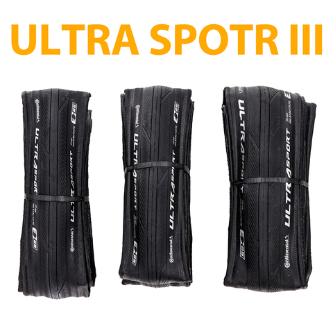 Шины для велосипеда Continental ULTRA SPORT III Sport RACE 700*23/25C 28c 35c ► Фото 1/6