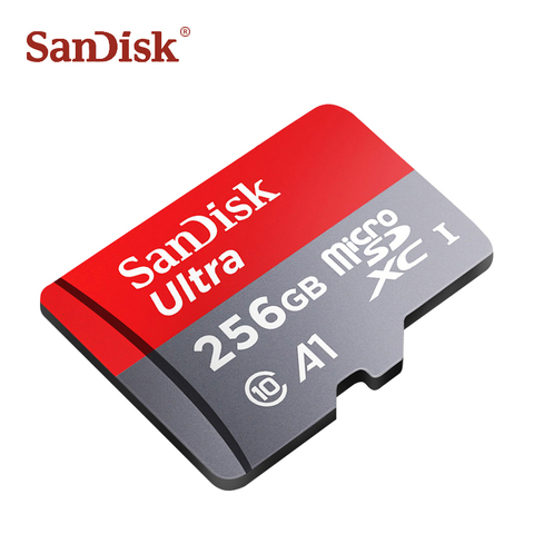 Двойной Флеш-накопитель SanDisk в микро SD карты 200 ГБ 256 ГБ флеш-карты памяти класса 10, которая была карты 128 Гб оперативной памяти, 32 Гб встроенной памяти TF Card 64G микро sd 16GB microsd TF карт sd ► Фото 1/6