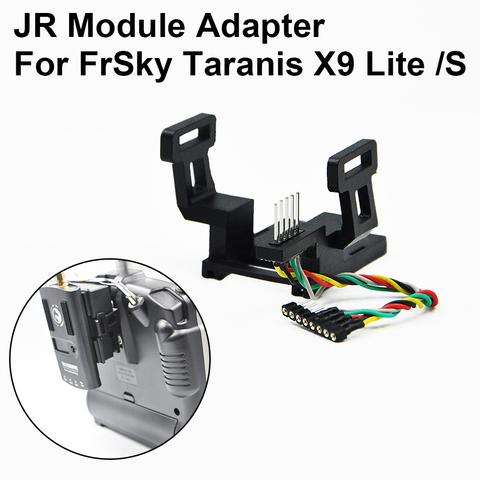 Адаптер модуля JR для FrSky Taranis X9 Lite /S с TBS Crossfire R9M2022 XJT Jumper, многопротокольный модуль погружения RC Ghost ► Фото 1/6
