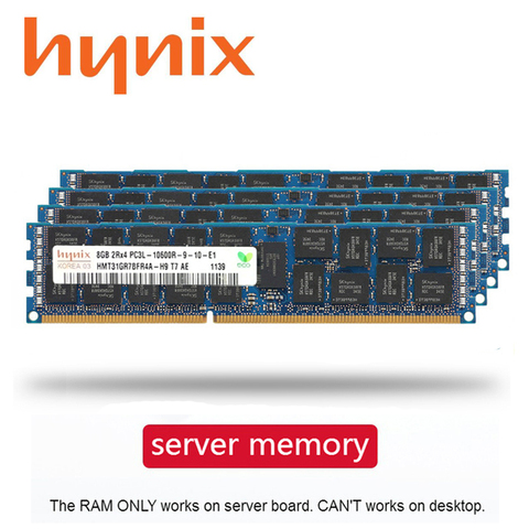 Серверная память Hynix 4 ГБ 8 ГБ 16 ГБ 32 ГБ ddr3 pc3 pc3l, 1333 МГц 1600 МГц 1866 МГц 4g 8g 16g 32g 1333 1600 1866 МГц ram ► Фото 1/3