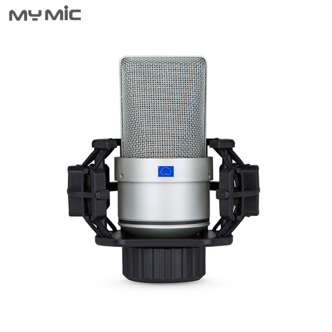 Профессиональный проводной Ручной конденсаторный микрофон My Mic M2 с большой диафрагмой для студийной записи комнаты подкастинга пения ► Фото 1/6