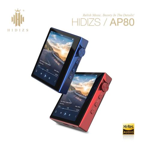 Hi-Fi MP3-плеер Hidizs AP80, портативный сенсорный экран, спортивный музыкальный MP3-плеер Bluetooth FLAC LDAC USB DAC DSD 64/128 FM-радио DAP ► Фото 1/6