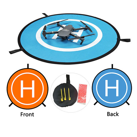 Складная посадочная площадка для DJI Mavic Pro Mini 2 Air 2 Spark Phantom 3 4 FIMI X8 SE, 50 55 70 75 см, универсальный аксессуар для парковки дрона ► Фото 1/6