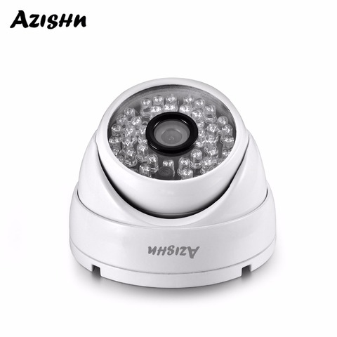 Купольная камера видеонаблюдения AZISHN, водонепроницаемая металлическая камера безопасности, Full HD, 3MP, SONY IMX307, 1080P, POE, ONVIF, H.265AI ► Фото 1/6