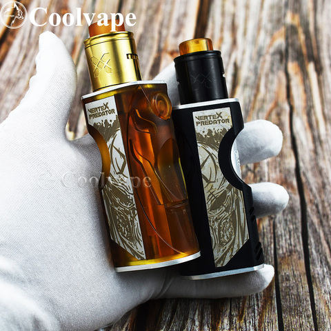 Coolvape vertex мод mesh v2 RDA 18650/20700 аккумулятор алюминий + pei/pom механический мод подходит для профиля RDA Apocalypse rda ► Фото 1/6