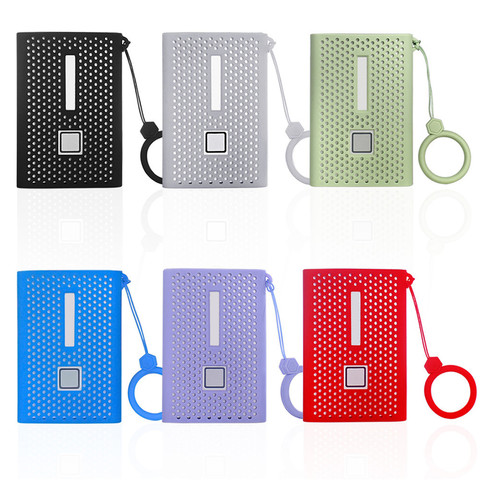 Silicone Case for Samsung T7 Touch Portable Solid State Drive SSD Anti-Scratch Protective Cover Shell Sleeve Case Accessories ► Фото 1/6