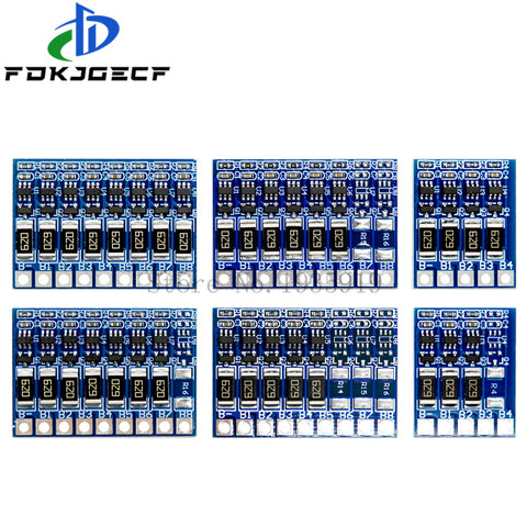 3S 4S 5S 6S фотоаппаратов моментальной печати 7S 8S 21V 4,2 v Li-Ion балансировки доска 18650 литий-ионный аккумулятор e-новые полного заряда аккумулятора баланс Функция резервная плата ► Фото 1/1