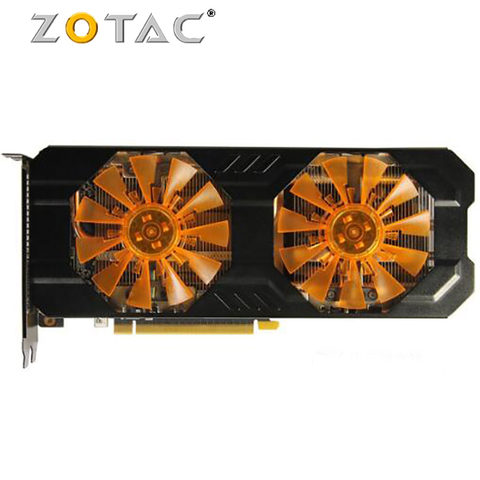 Оригинальная видеокарта ZOTAC GTX 760 2 Гб 256Bit GDDR5 графическая карта GPU для NVIDIA GeForce GTX760 2GD5 PCI-E HDMI Карта Б/у GK104 ► Фото 1/4