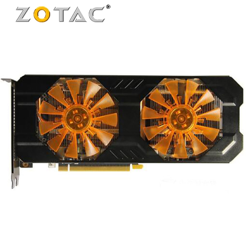 Оригинальная видеокарта ZOTAC GTX 760 2 Гб 256Bit GDDR5 графическая карта GPU для NVIDIA GeForce GTX760 2GD5 PCI-E HDMI Карта Б/у GK104 ► Фото 1/4