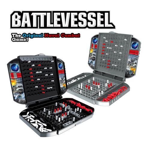 Battleship Классическая Военная Боевая стратегическая настольная игра s настольная игра классическая версия случайный цвет коробка упаковка ► Фото 1/6