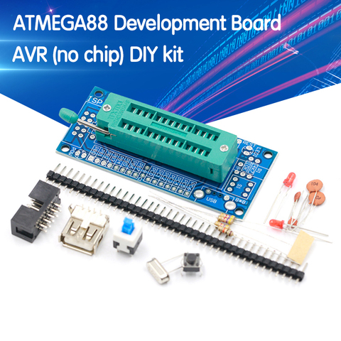 ATMEGA8 ATMEGA48 ATMEGA88 Development Board AVR (без чипа) DIY Kit ► Фото 1/6