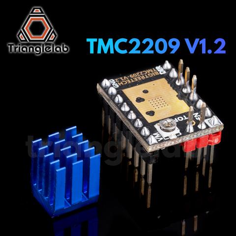 Trianglelab TMC2209 V1.2 Драйвер шагового двигателя UART VS TMC2208 TMC2130 A4988 части 3D принтера для Ender 3 SKR V1.3 V1.4 mini E3 ► Фото 1/5
