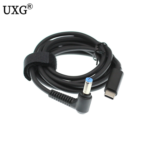 DC USB Type C до 5,5x1,7 3,0*1,0 мм Штекерный конвертер USB C PD зарядный кабель шнур для Acer Aspire 19V адаптер питания для ноутбука ► Фото 1/4