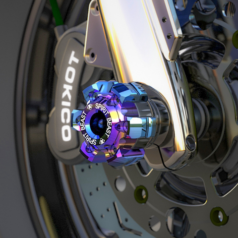 Универсальная мотоциклетная Противоударная крышка Spirit Beast, передняя амортизационная вилка, Противоударная крышка для Honda Yamaha Suzuki NIU KTM ► Фото 1/6