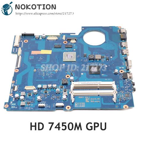 Материнская плата NOKOTION для ноутбука Samsung, материнская плата для ноутбука HD7450M GPU DDR3, с процессором HD7450M, с процессором sgs и процессором, с проце... ► Фото 1/6