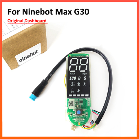 Оригинальная приборная панель для Ninebot MAX G30 KickScooter, Электрический контроллер для мотороллера, приборная панель, дисплей в сборе, комплект де... ► Фото 1/6