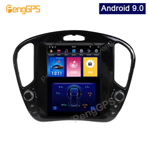 Вертикальный экран GPS-навигатора в стиле Tesla на Android 9,0 для Nissan Juke, для Infiniti ESQ 2010-2022, аудиоплеера 4K 1920*1080 ► Фото 1/6