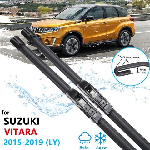 Щетки стеклоочистителя для Suzuki Vitara 2015 2016 2017 2022 LY Escudo Sport, стеклоочистители для лобового стекла, автомобильные аксессуары, наклейки ► Фото 1/6