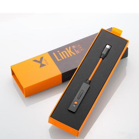 XDuoo LINK HD цифровой Type-C портативный декодирующий усилитель для наушников, AMP-кабель, мобильный кабель для декодирования, адаптер, шнур ► Фото 1/6