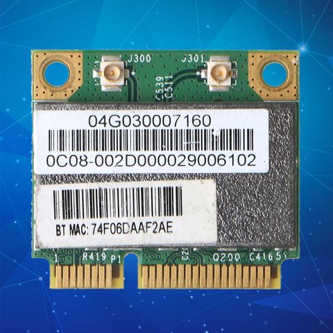 Беспроводной адаптер для Broadcom Bcm94313HMGB AW-NB047H BCM4313 Half Mini Pci-e Wi-Fi сетевая карта с поддержкой Bluetooth 4,0 ► Фото 1/6