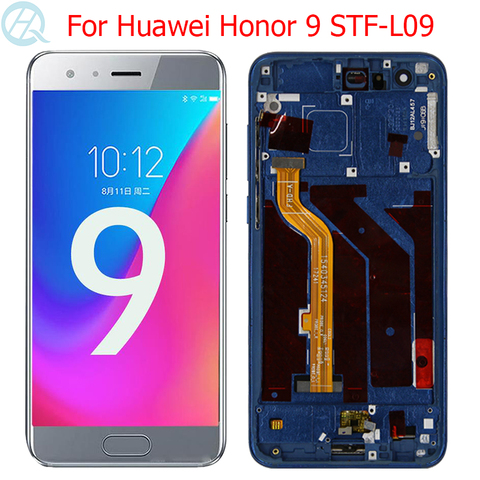 Оригинальный ЖК-дисплей для Huawei Honor 9 ЖК дисплей с рамкой 5,15 