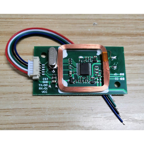 IC + ID RFID беспроводной считыватель модуль 13,56 МГц 125 кГц двухчастотный Wiegand WG26 WG34/UART ID IC кард-ридер 5 В ► Фото 1/5