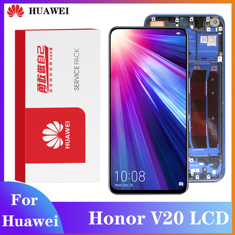 ЖК-дисплей для Huawei Honor View 20 с дигитайзером в сборе, сенсорный экран для Honor V20, Huawei Nova4, оригинал ► Фото 1/6