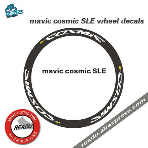 Mavic cosmic SLE дорожные наклейки для колес, 700C Ободы велосипедных колес, наклейки на обод глубины 38 мм 40 мм 50 мм для двух колес ► Фото 1/6