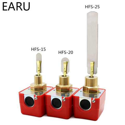 Датчик потока водяного насоса, переключатель HFS-25 HFS-20 HFS-15 NPT 1 