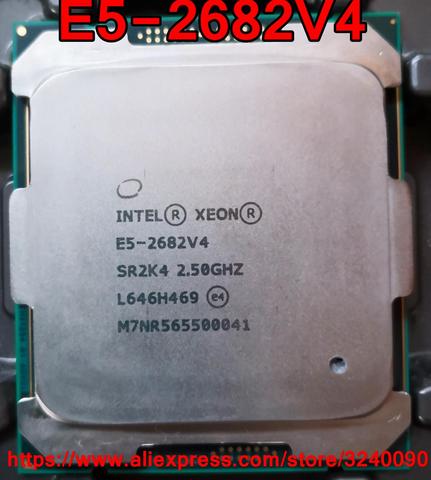 Intel ЦП Xeon E5-2682V4 SR2K4 2,50 ГГц 16-Cores 40M Φ V4 процессор E5 2682V4 Бесплатная доставка E5 2682 V4 ► Фото 1/1