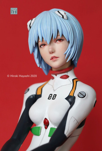 Фигурка GK eva Lin Haoji Ayanami из смолы, белая модель 1/8 ► Фото 1/5
