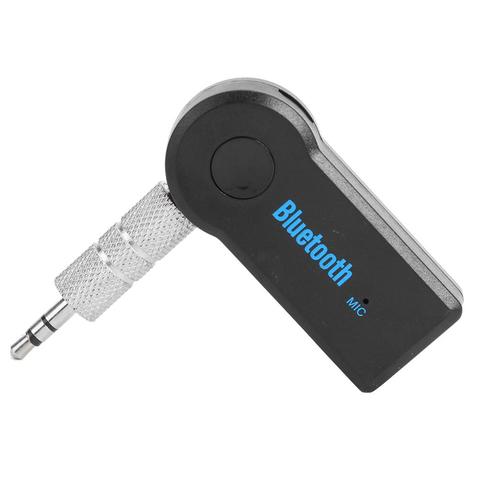 Bluetooth 5,0 беспроводной стерео аудио приемник передатчик для 3,5 мм AUX адаптер с поддержкой спящего режима и громкой связи ► Фото 1/6