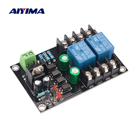 AIYIMA 300WX2 2,0 аудио динамик Защитная плата задержка 2 канала DC12-16V DC Защитная плата для класса А цифровой усилитель DIY ► Фото 1/6