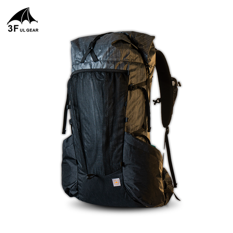 Легкий и прочный туристический рюкзак 3F UL GEAR для кемпинга и походов, уличная Ультралегкая рама YUE 45 + 10L XPAC, UHMWPE & LS21 ► Фото 1/6