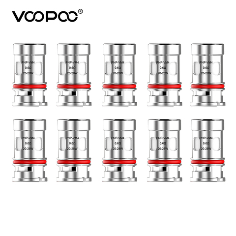 VM4 VOOPOO PnP-VM4 катушки 0,6ohm сопротивление сетки катушки головки подходят Voopoo Argus, Drag Max, Drag X, V костюм, Vinci Mod Pod электронная сигарета ► Фото 1/4