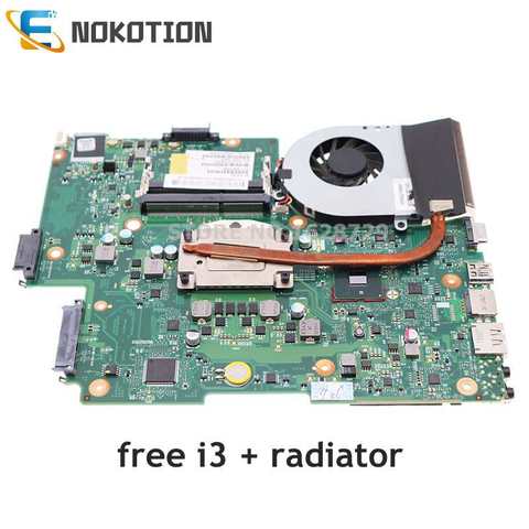 NOKOTION V000218080 V000218090 V000218010 для TOSHIBA L650 материнская плата + радиатор + i3 подходит для V000218030 V000218130 V000218020 ► Фото 1/6