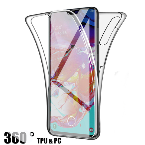 Чехол на весь корпус для Samsung Galaxy S20 Ultra S10E S10 Lite S9 S8 Note 10 Plus S7 Edge A31 A51 A71 A10 A30 A50 A70, чехлы для телефонов, 360 ► Фото 1/6