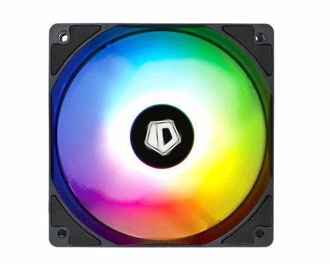 ID-охлаждение XF-12025-ARGB 120 мм чехол вентилятор 12В 4PIN RGB вентилятор PWM Fan для Процессор охладитель/радиатора/ПК Шасси MB синхронизации RGB (однометный) ► Фото 1/6