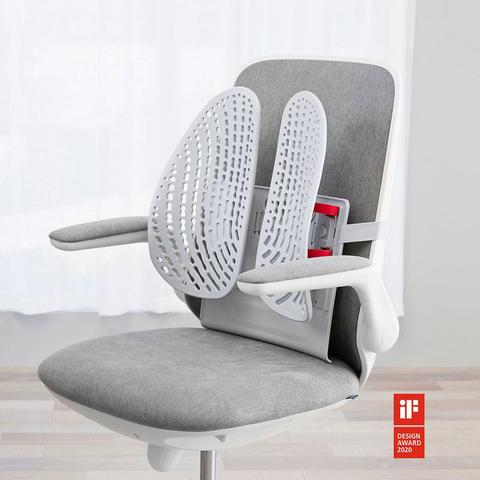 Регулируемое автомобильное кресло Xiaomi Leband, поддержка спины кресла, поддерживающая поясницу, Вентилируемая сетчатая подкладка для офиса и д... ► Фото 1/5