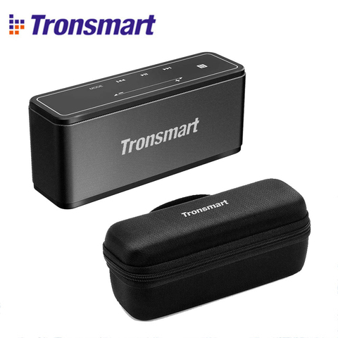 Портативная колонка Tronsmart Mega, Bluetooth 5,0, 40 Вт, сенсорное управление, поддержка голосового помощника, NFC, TWS, MicroSD ► Фото 1/6