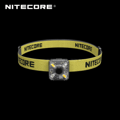 Многоцелевая ламсветильник предупреждения NITECORE NU05 / NU05 комплект светильник вес USB Перезаряжаемый налобный фонарь мат ► Фото 1/6