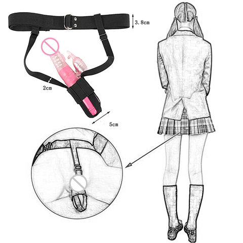 SM ремень вибратор держатель жгута регулируемый пояс носимый дизайн стесненный принудительный ремешок для фаллоимитатора жезл Массажер дл... ► Фото 1/6