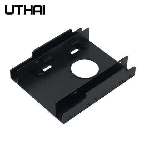 UTHAI G19 двухслойный пластиковый держатель для жесткого диска с кронштейном от 2,5 дюйма до 3,5 дюйма для ноутбука, механический твердотельный на... ► Фото 1/5