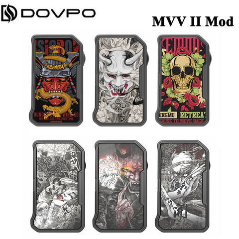Оригинальный бокс-мод Dovpo MVV 2, вейп 280 Вт, мод MVV II с питанием от двух аккумуляторов 18650, испаритель, электронная сигарета, вейп, электронная сигарета ► Фото 1/6