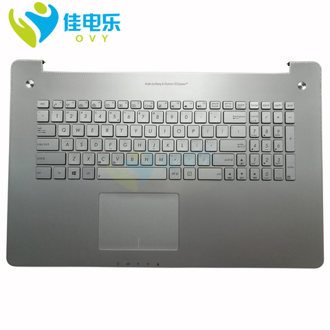 Новая клавиатура для ноутбука N750jw для ASUS n750, n750j, n750jk, n750jv, SP, US, с подсветкой, чехол для рук 90NB0201-R32SP0, 90NB0201-R32UI0 ► Фото 1/6